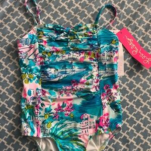 Lilly Pulitzer Girls Swimsuit Size 4 *NWT*